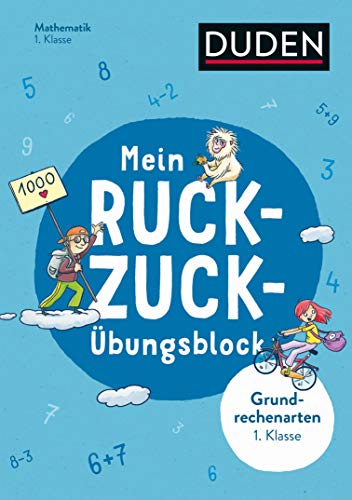 Mein Ruckzuck-Übungsblock Grundrechenarten 1. Klasse (Ruckzuck-Blöcke)