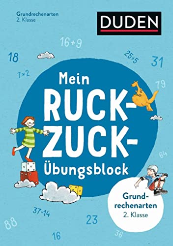 Mein Ruckzuck-Übungsblock Grundrechenarten 2. Klasse (Ruckzuck-Blöcke)