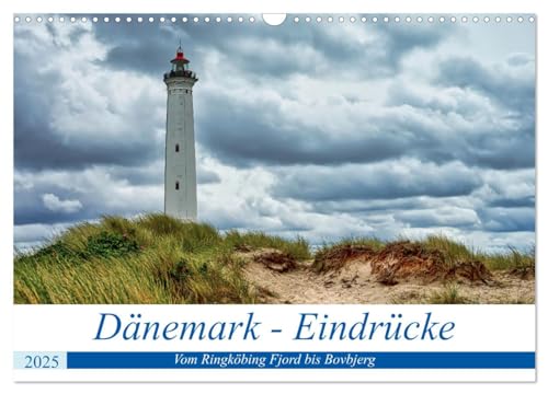 Dänemark - Eindrücke Vom Ringköbing Fjord bis Bovbjerg (Wandkalender 2025 DIN A3 quer), CALVENDO Monatskalender