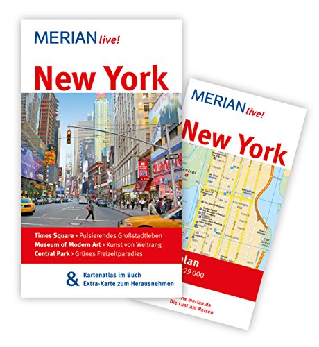 MERIAN live! Reiseführer New York: MERIAN live! – Mit Kartenatlas im Buch und Extra-Karte zum Herausnehmen