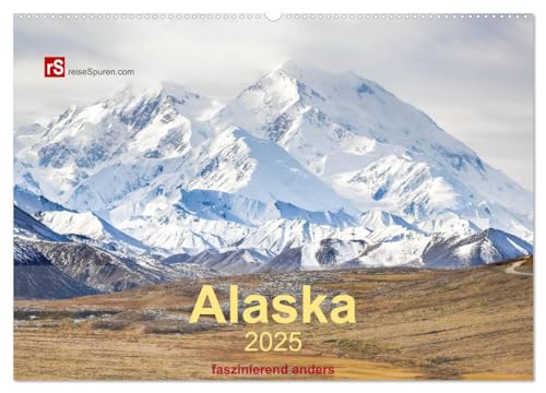 Alaska 2025 - faszinierend anders (Wandkalender 2025 DIN A2 quer), CALVENDO Monatskalender von CALVENDO