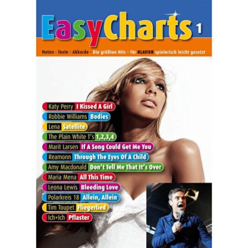 Easy Charts: Die größten Hits spielerisch leicht gesetzt. Klavier / Keyboard. Spielbuch.