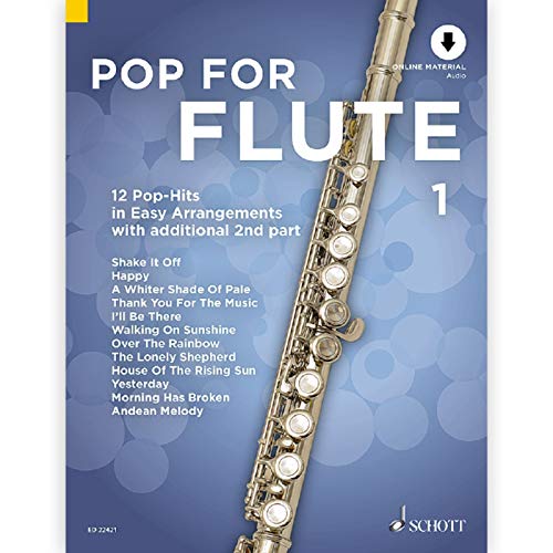 Pop For Flute 1: 12 Pop-Hits in Easy Arrangements. Band 1. 1-2 Flöten. (Pop for Flute, Band 1, Band 1)