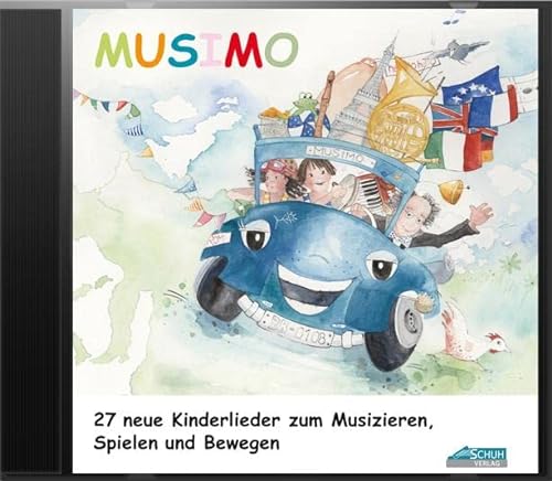 Mein MUSIMO - Lieder-CD: Die fröhliche Liedersammlung aus MUSIMO 1 und 2 - zum Singen, Bewegen und Spielen. (Mein MUSIMO: Rhythmische Musikerziehung ... in Musikschule und Kindergarten)