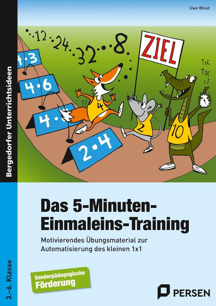 Das 5-Minuten-Einmaleins-Training. SoPäd 3. bis 6. Klasse von Persen Verlag i.d. AAP