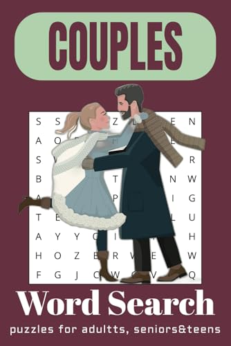Couples Word Search Puzzle Book: Word Searches with Easy-to-Read Print about Couples, Family, and More | 6x9 inches, 110 pages | 50+ Puzzles... Gift for Vacation, Holidays, and Relaxing Times. Couples Word Search Puzzle Book: Word Searches with Easy-to-Read Print about Couples, Family, and More | 6x9 inches, 110 pages | 50+ Puzzles... Gift for Vacation, Holidays, and Relaxing Times. von Independently published