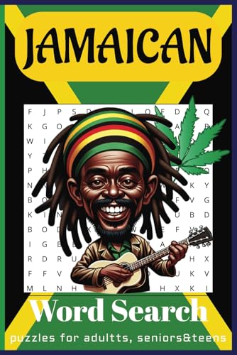 Jamaican Word Search Puzzle Book: Word Searches with Easy-to-Read Print about Jamaica, Jamaicans and More | 6x9 inches, 110 pages | 50+ Puzzles... Gift for Vacation, Holidays, and Relaxing Times. Jamaican Word Search Puzzle Book: Word Searches with Easy-to-Read Print about Jamaica, Jamaicans and More | 6x9 inches, 110 pages | 50+ Puzzles... Gift for Vacation, Holidays, and Relaxing Times. von Independently published