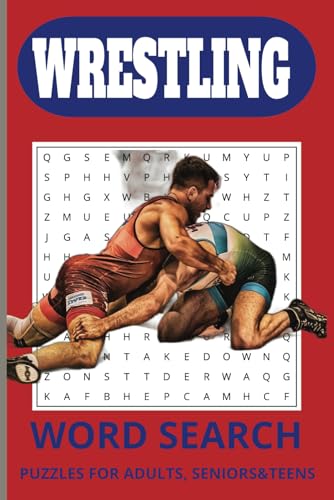 Wrestling Word Search Puzzle Book: Word Searches with Easy-to-Read Print about Wrestling, Grappling, Martial arts and more / 6x9 inches, 110 pages / ... Gift for Vacation, Holidays, and Free Times. Wrestling Word Search Puzzle Book: Word Searches with Easy-to-Read Print about Wrestling, Grappling, Martial arts and more / 6x9 inches, 110 pages / ... Gift for Vacation, Holidays, and Free Times. von Independently published
