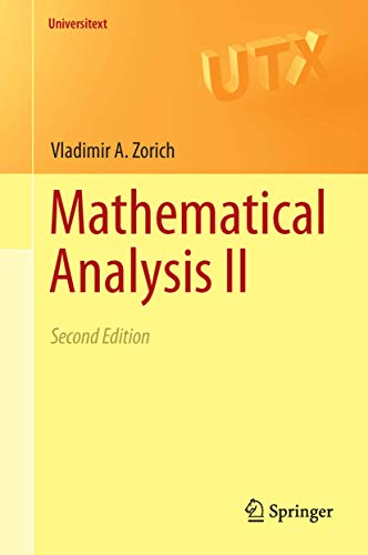 Mathematical Analysis II (Universitext, Band 1)