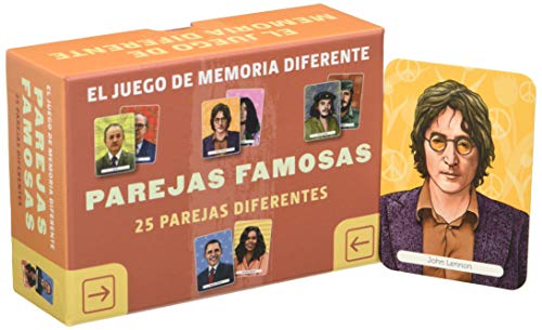 JUEGO DE MEMORIA DIFERENTE PAREJAS FAMOSAS: 25 PAREJAS DIFERENTES von LIBRERO IBP