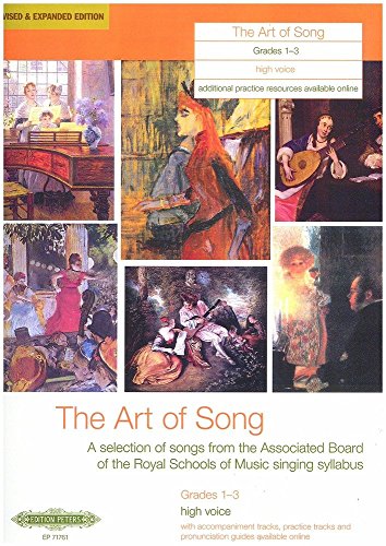 ART OF SONG GRADES 13: A Selection of Songs from the Abrsm Syllabus (Edition Peters)