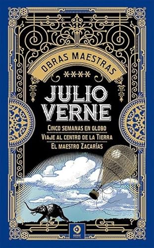 JULIO VERNE VOL.IV. 5 SEMANAS EN GLOBO / VIAJE AL CENTRO DE LA TIERRA / (OBRAs MAESTRAS JULIO VERNE) von EDIMAT LIBROS S.A.