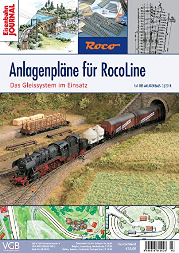 Anlagenpläne für RocoLine - Das Gleissystem im Einsatz - Eisenbahn Journal - 1 x 1 des Anlagenbaus 3-2018 von VGB Verlagsgruppe Bahn