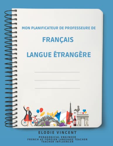 Planificateur classe de FLE: Ma programmation de cours de FLE von ELODIE VINCENT - YOUR ONLINE FRENCH TEACHER