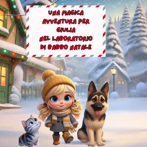 UNA MAGICA AVVENTURA PER GIULIA NEL LABORATORIO DI BABBO NATALE: LIBRO DA LEGGERE O PERSONALIZZARE (AVVENTURE DI NATALE) von Independently published