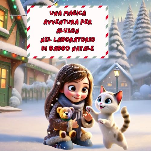 Una Magica Avventura per Alyson nel Laboratorio di Babbo Natale: Una Magica Avventura per Alyson, Cleo e Luna nel Laboratorio di Babbo Natale – Una ... per il Natale (AVVENTURE DI NATALE) von Independently published