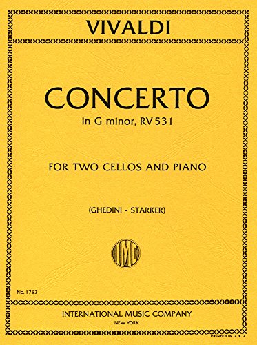 Antonio Vivaldi-Concerto in G minor, RV 531 (GHEDINI - STARKER)-BOOK