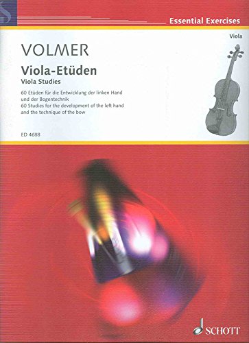 SCHOTT VOLMER BERTA - VIOLA-ETUDEN - VIOLA SCHOTT VOLMER BERTA - VIOLA-ETUDEN - VIOLA
