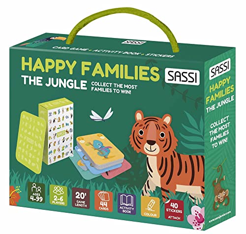 Happy Families. The Jungle (Card Games) von Sassi