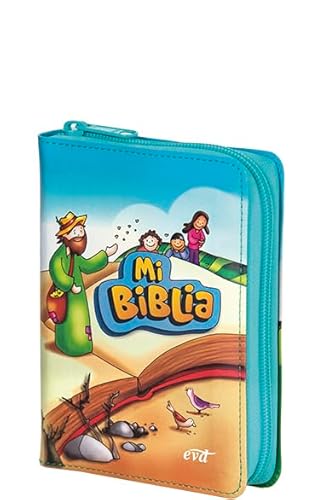MI BILIA ILUSTRADA INFANTIL: [bolsillo - simil piel con cremallera] (La Biblia. Palabra de Vida)