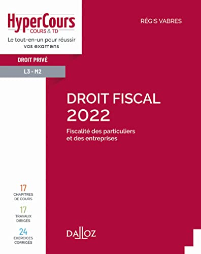 Droit fiscal 2022 2ed: Fiscalité des particuliers et des entreprises von DALLOZ