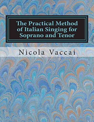 The Practical Method of Italian Singing for Soprano and Tenor von Createspace Independent Publishing Platform
