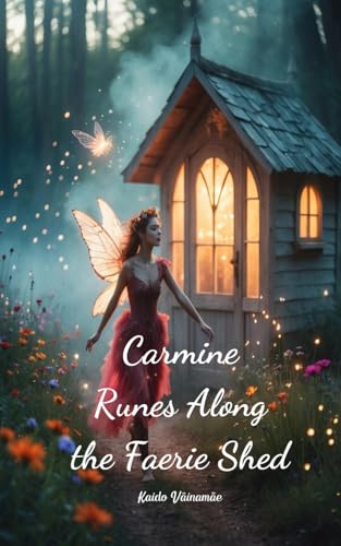 Carmine Runes Along the Faerie Shed von Swan Charm