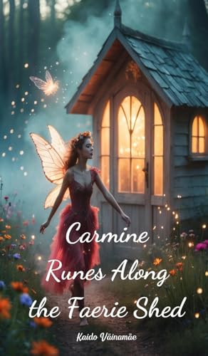 Carmine Runes Along the Faerie Shed von Swan Charm