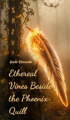 Ethereal Vines Beside the Phoenix Quill von Swan Charm