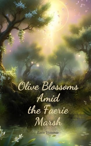 Olive Blossoms Amid the Faerie Marsh von Swan Charm