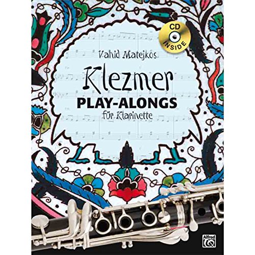 Vahid Matejkos Klezmer Play-alongs für Klarinette (Buch/CD): Book & CD