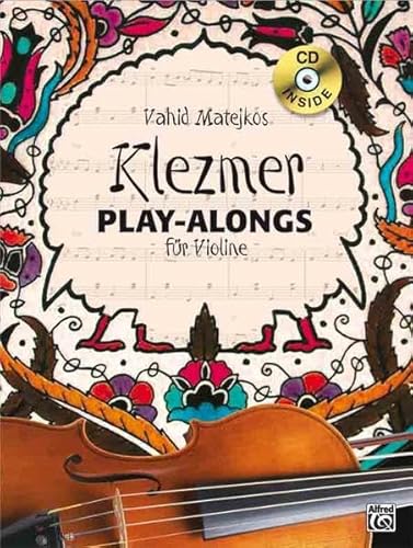 Vahid Matejkos Klezmer Play-alongs für Violine (Buch/CD): Book & CD