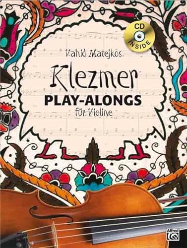 Vahid Matejkos Klezmer Play-alongs für Violine (Buch/CD)
