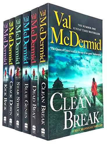 Val Mcdermid Kate Brannigan Series 6 Books Collection Set