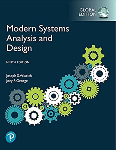 Modern Systems Analysis and Design, Global Edition von Pearson Education Limited