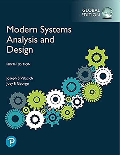 Modern Systems Analysis and Design, Global Edition von Pearson