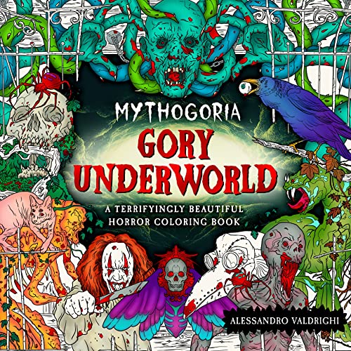 Gory Underworld: A Horror Coloring Book (Mythogoria) von MacMillan (US)