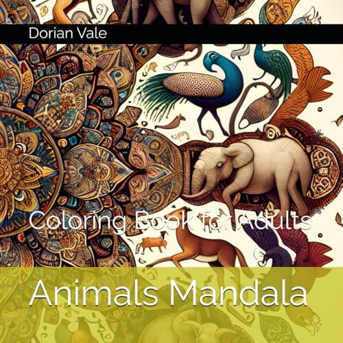Animals Mandala: Coloring Book for Adults von Independently published
