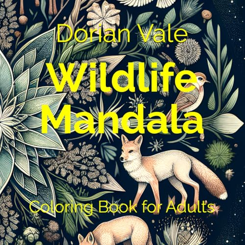 Wildlife Mandala: Coloring Book for Adults von Independently published