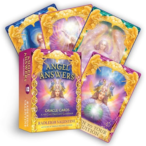 Angel Answers Oracle Cards: A 44-Card Deck and Guidebook von Penguin