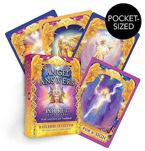 Angel Answers Pocket Oracle Cards: A 44-Card Deck and Guidebook von Hay House Inc