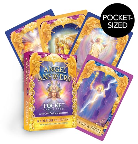 Angel Answers Pocket Oracle Cards: A 44-Card Deck and Guidebook von Hay House Inc