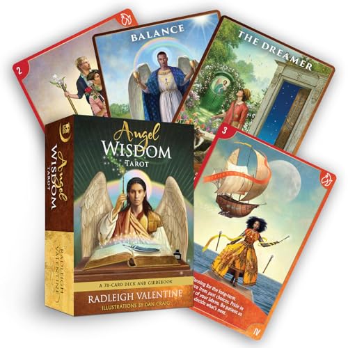 Angel Wisdom Tarot: A 78-Card Deck and Guidebook von Hay House UK Ltd