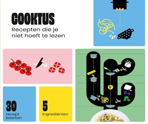 Cooktus: Cooktus – Recepten die je niet hoeft te lezen – 30 receptkaarten von Spectrum