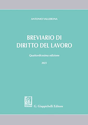 Breviario di diritto del lavoro von Giappichelli