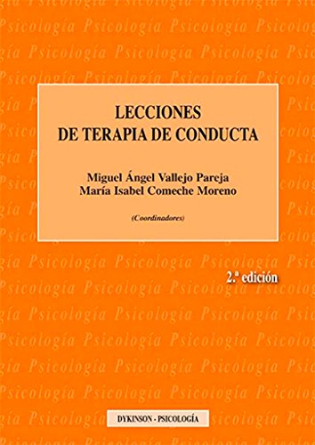 Lecciones de terapia de conducta von -99999