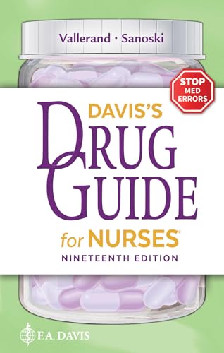 Davis's Drug Guide for Nurses von F.A. Davis Company