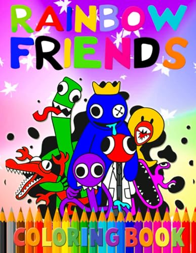 friends Coloring Book: Unique Designs to Color with All Characters Ages 3-7 ,8-9