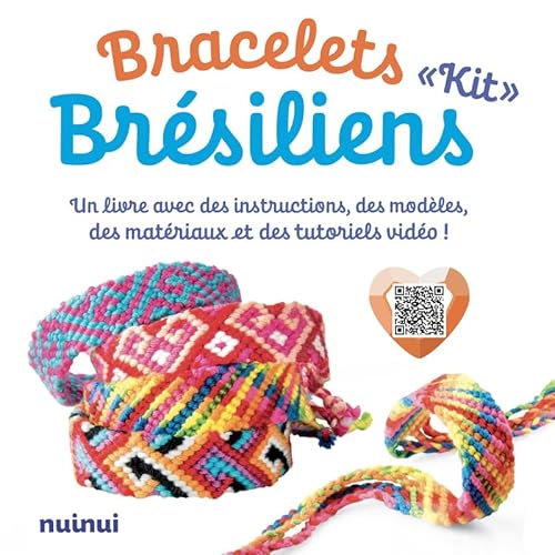 Kit Bracelets brésiliens - Un livret avec des instructions, des modèles, des materiaux et des tutoriels vidéos ! von NUINUI