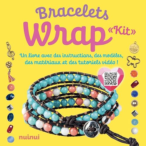 Kit bracelets wrap - Un livre avec des instructions, des modèles, des materiaux et des tutoriels vidéos ! von NUINUI